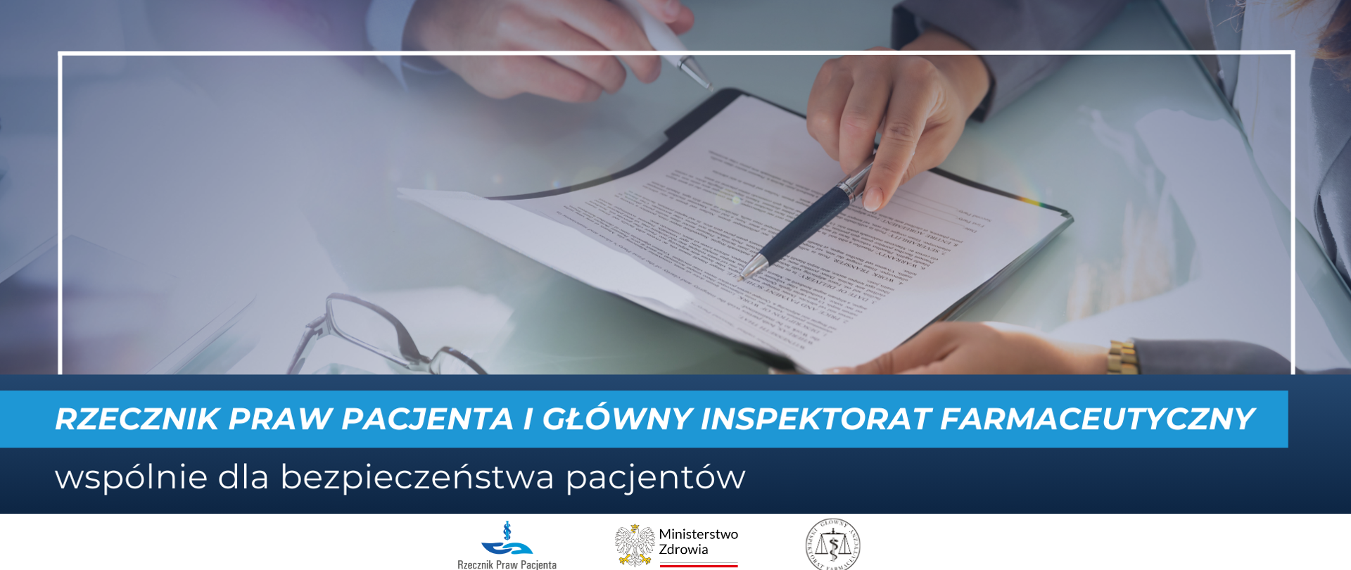 Grafika przedstawia podpisanie dokumentu 