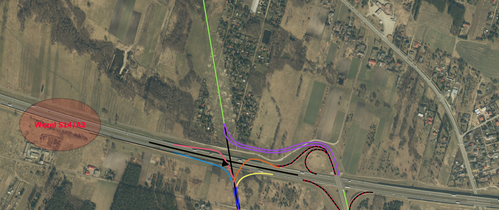 Węzeł Emilia Planowany 2