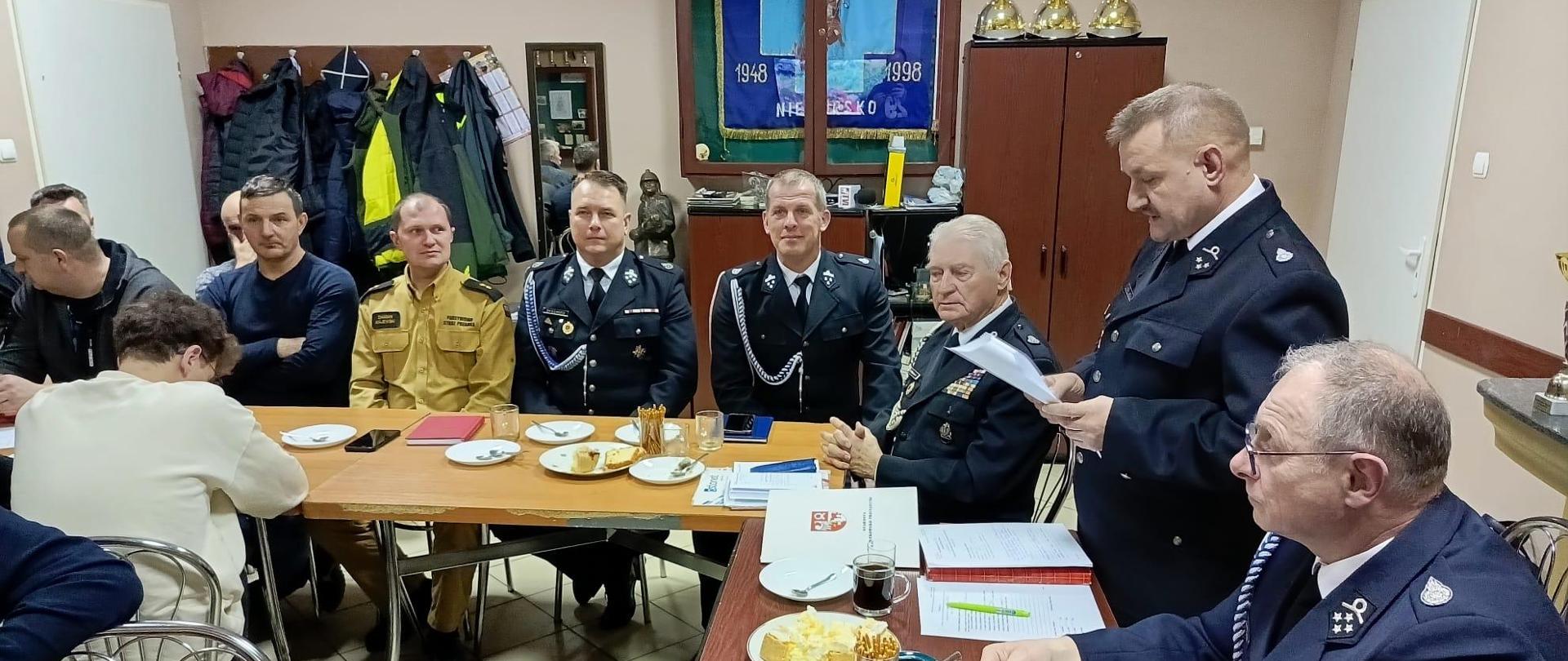 zebranie sprawozdawcze OSP NIekursko