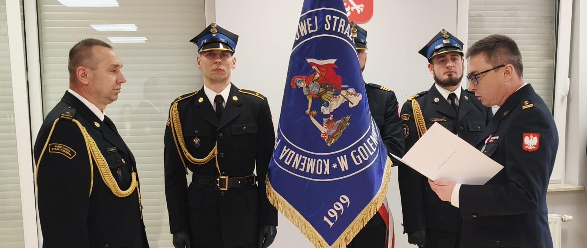 Odejście na emeryturę mł. bryg. Dariusza Tappera