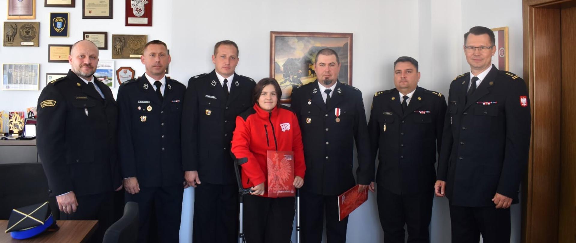 Podziękowania dla strażaków z OSP Gietrzwałd 