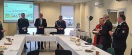 Świąteczne posiedzenie Zarządu Oddziału Powiatowego ZOSP RP w Kazimierzy Wielkiej – główne