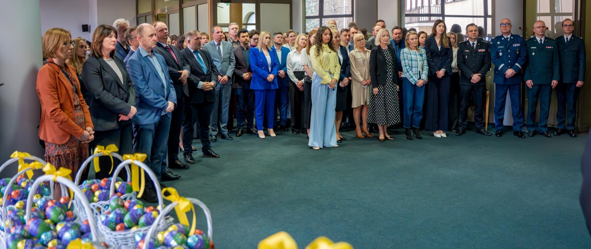 Przedświąteczne spotkanie wojewody z pracownikami Podlaskiego Urzędu Wojewódzkiego i przedstawicielami administracji