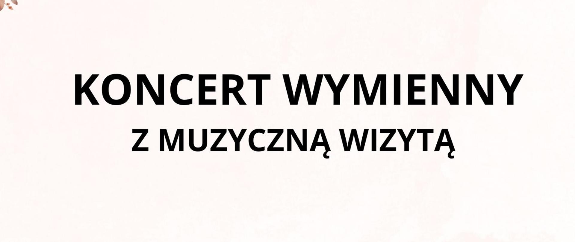 koncert wymienny