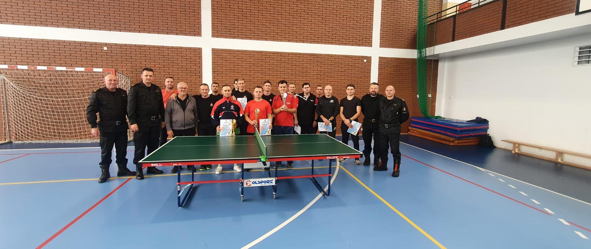 Eliminacje strefowe do XVII Mistrzostw Województwa Mazowieckiego Strażaków w Tenisie Stołowym