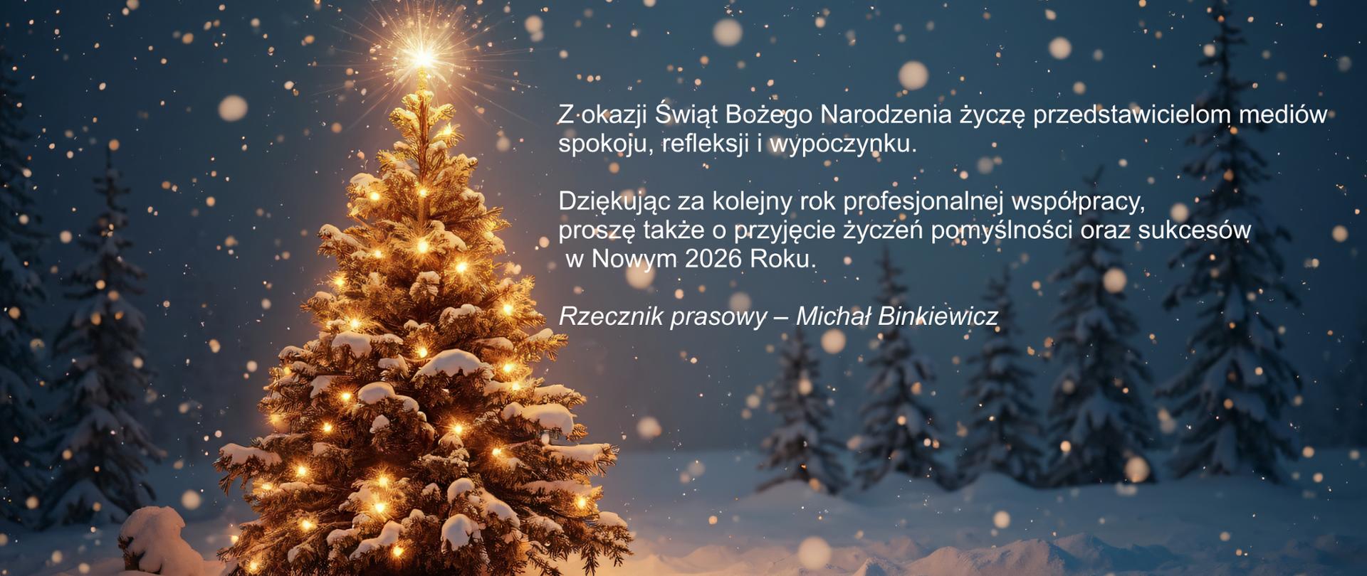 Życzenia bożonarodzeniowe