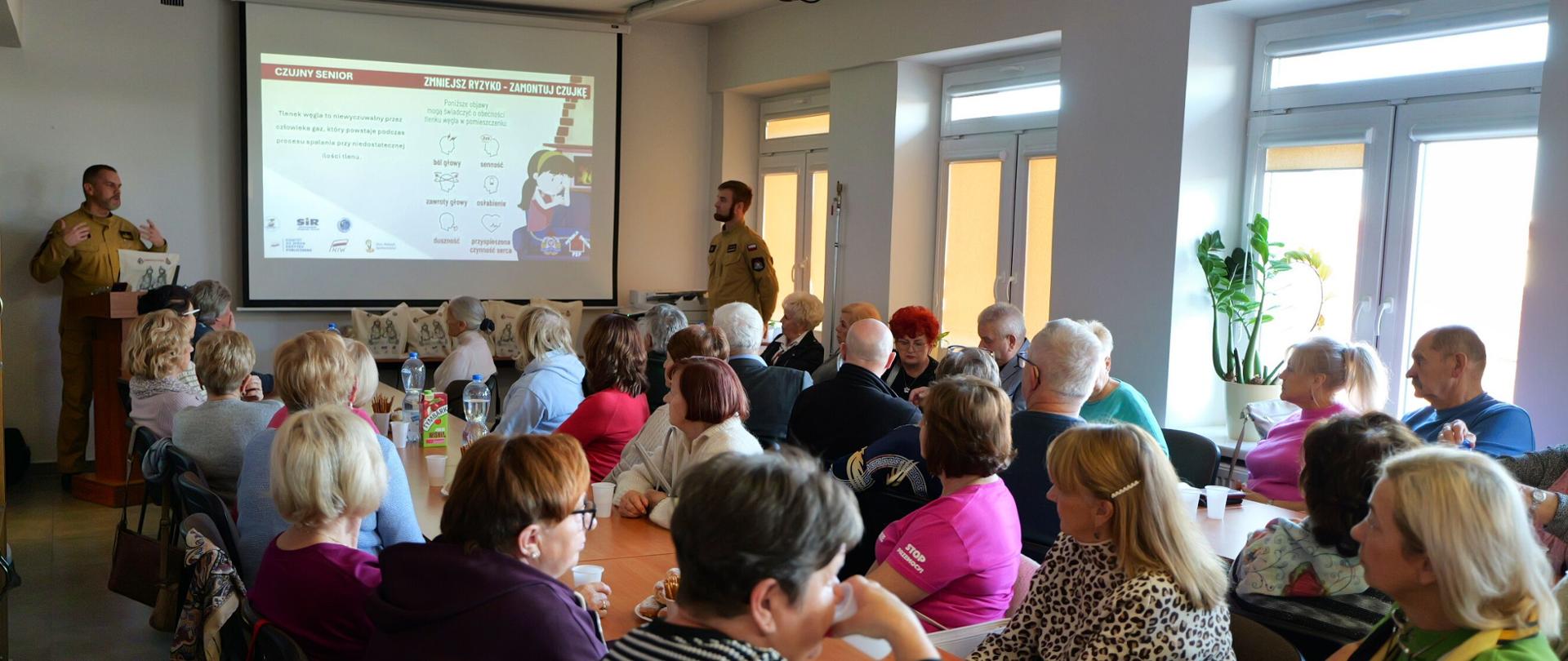 czujny senior - spotkanie edukacyjne