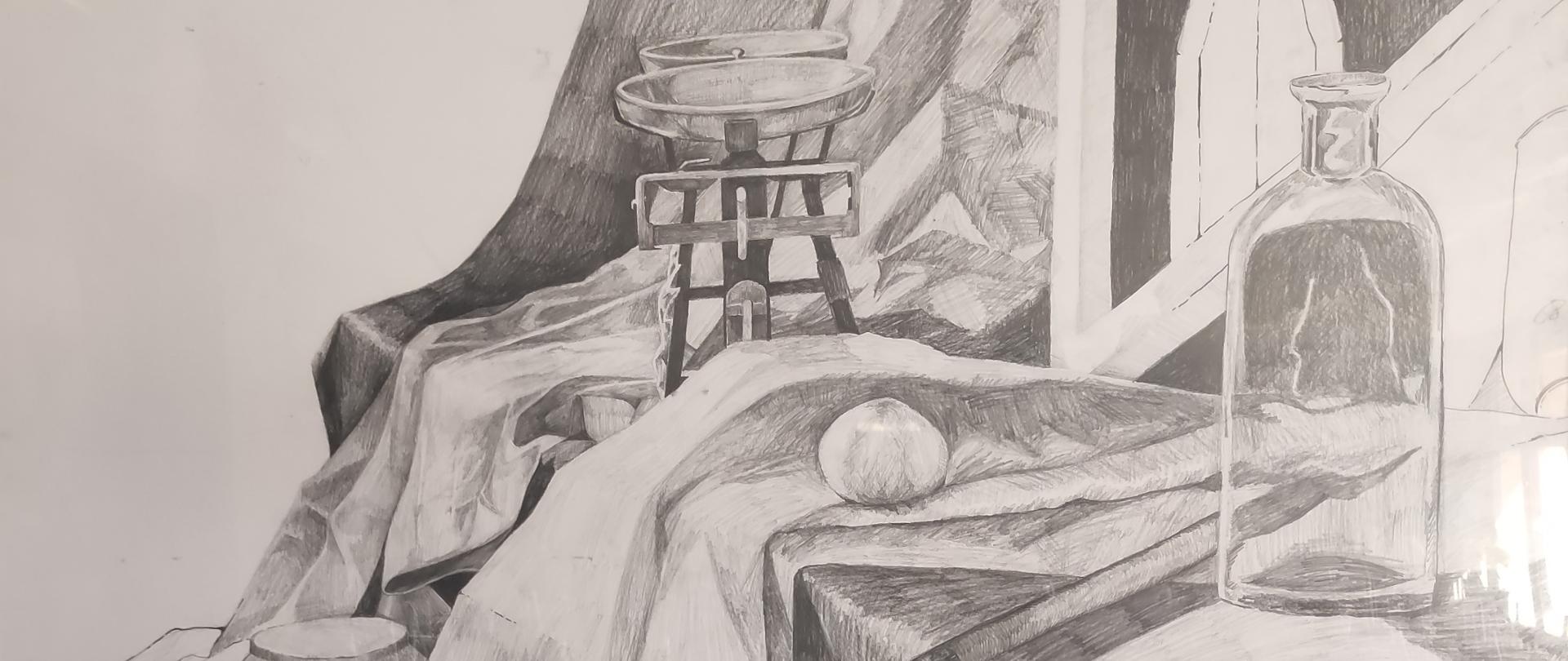 Rysunek. martwa natura