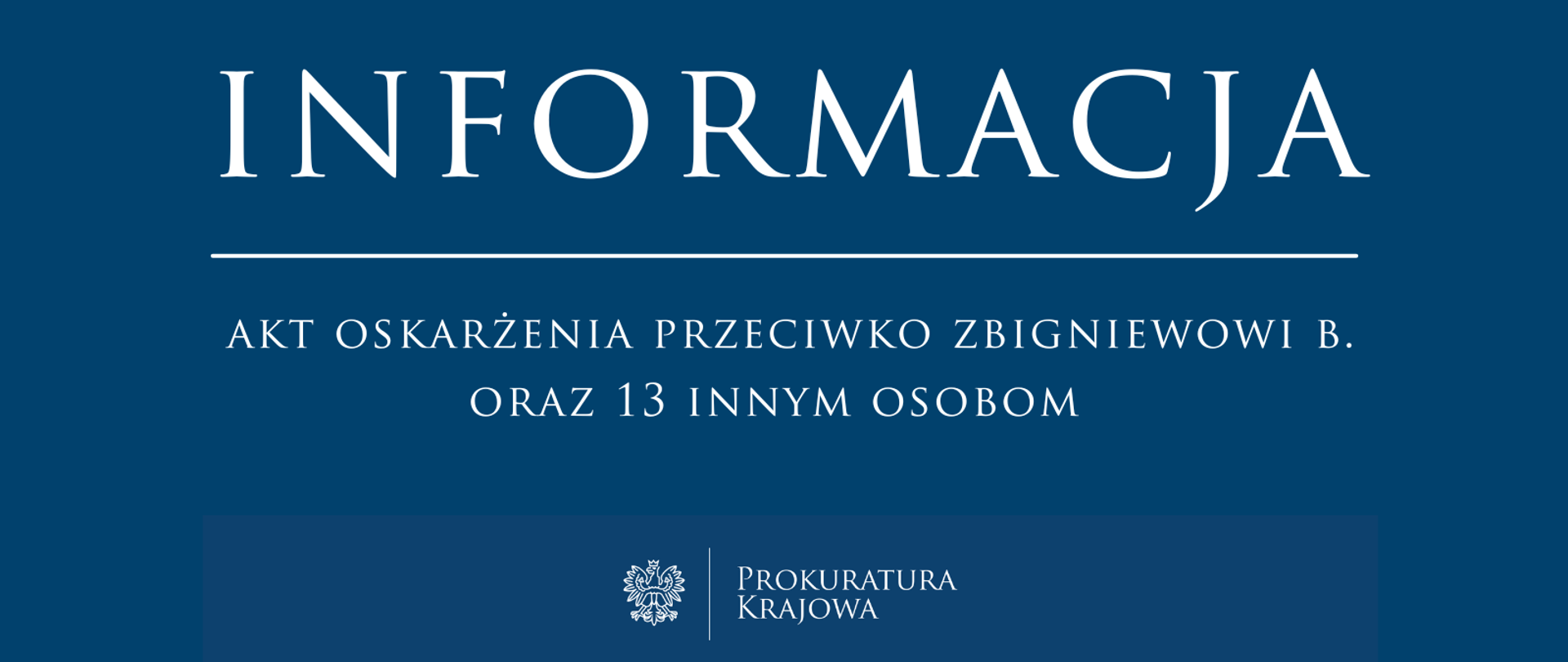 Komunikat Zbigniew B