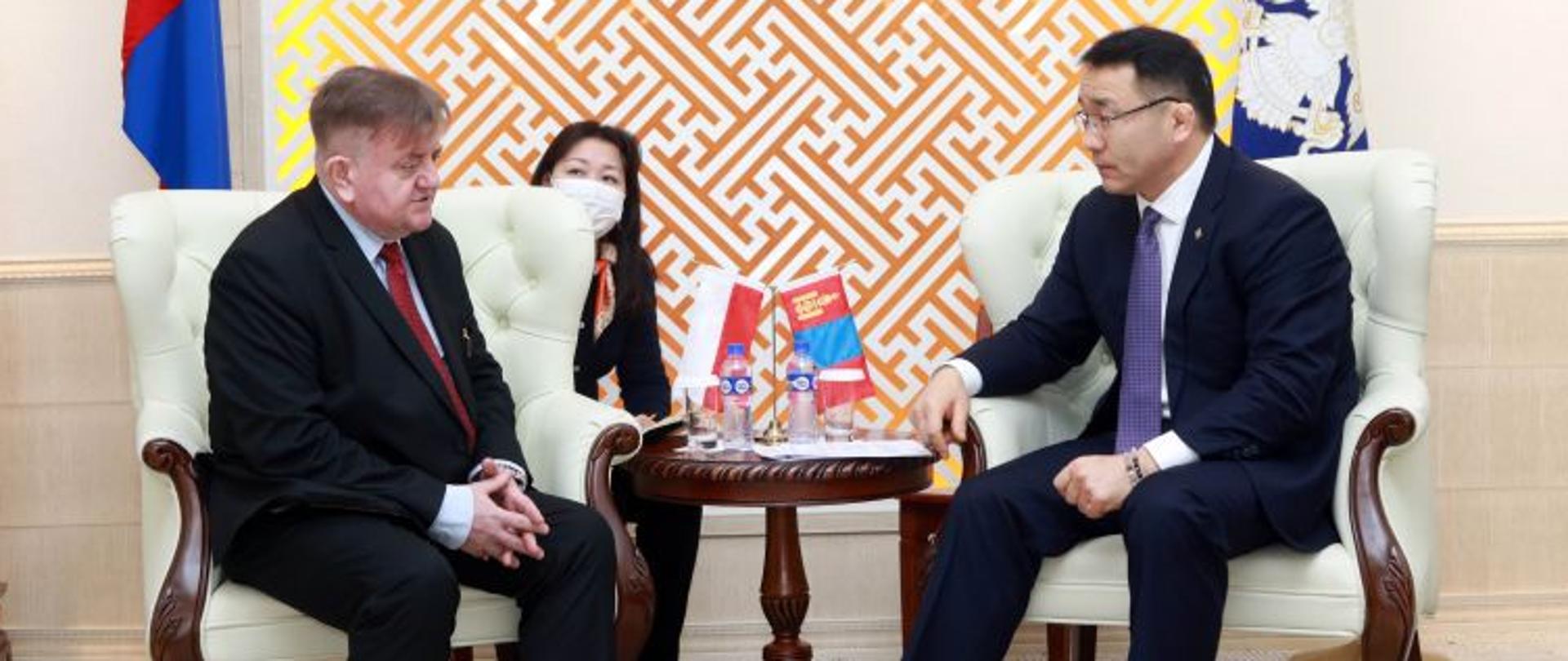 Spotkanie z merem Ułan-Bator