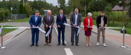 Otwarcie dwóch inwestycji drogowych w gminie Turośń Kościelna