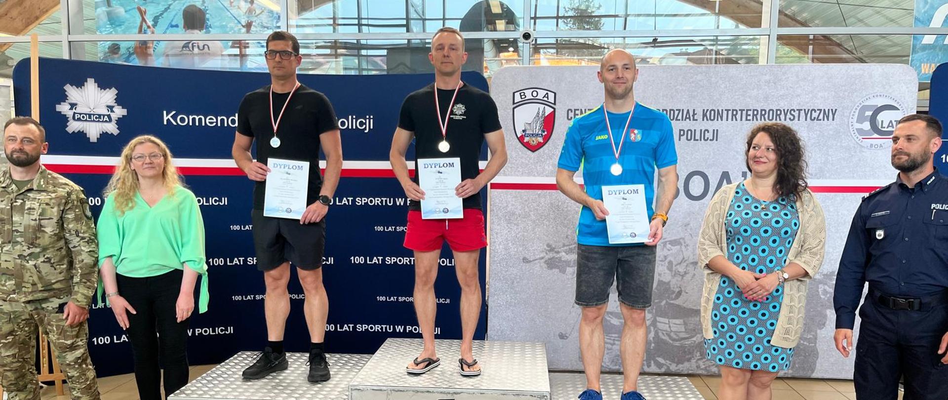 Zdjęcie z podium 
