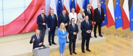 Prezentacja składu rządu po rekonstrukcji
