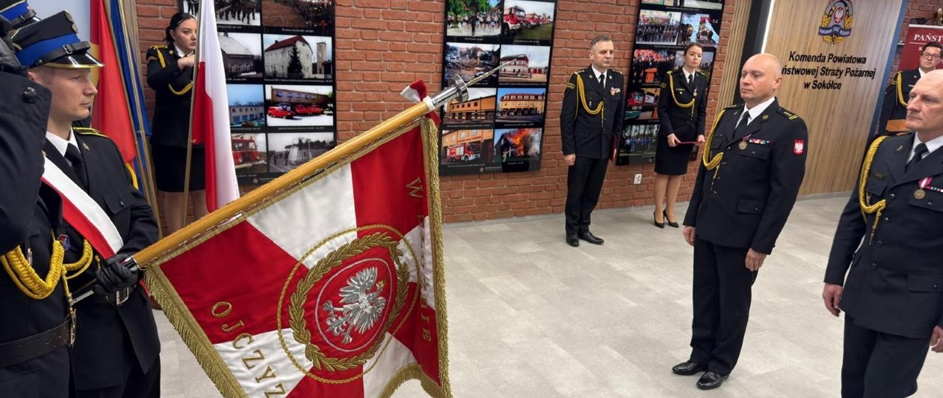 Zmiana na stanowisku Komendanta Powiatowego PSP w Sokółce.