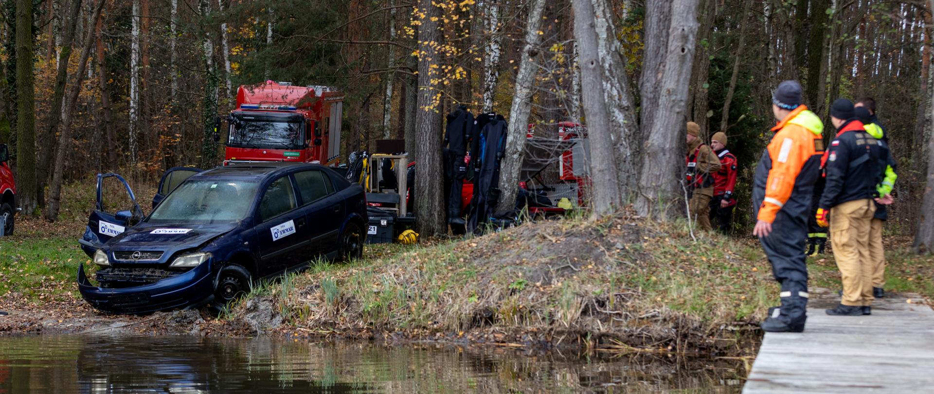 Ćwiczenia Specjalistycznej Grupy Ratownictwa Wodno-Nurkowego "Poznań-Kościan"
