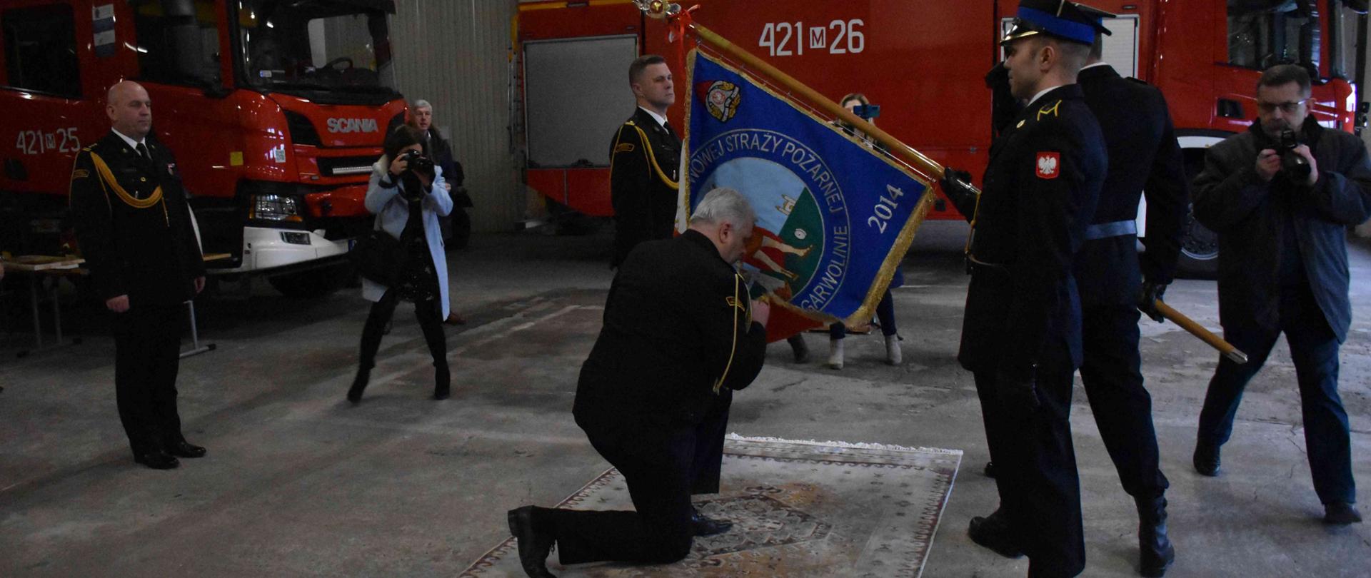 Pożegnanie Komendanta Powiatowego PSP w Garwolinie