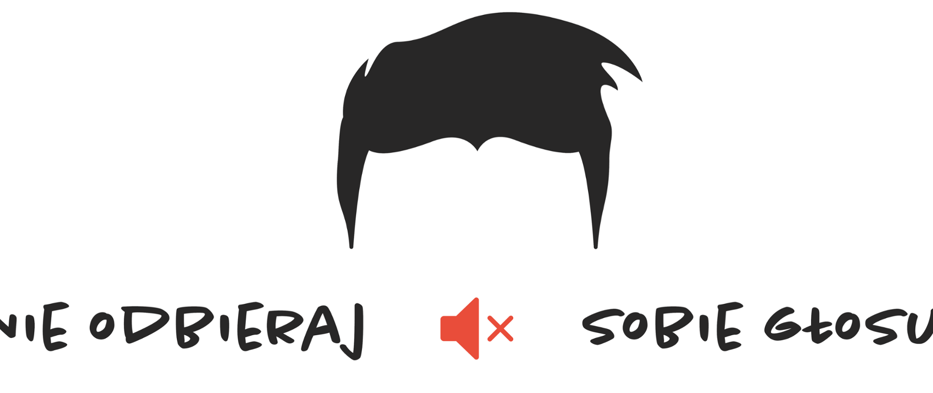 Kampania "Nie odbieraj sobie głosu" - Grafika ilustracyjna