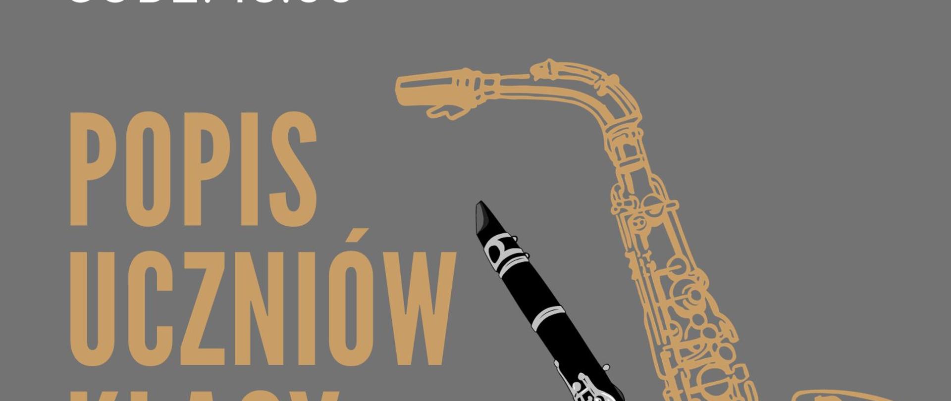 popis klasy klarnetu i saksofonu 21.11.2023