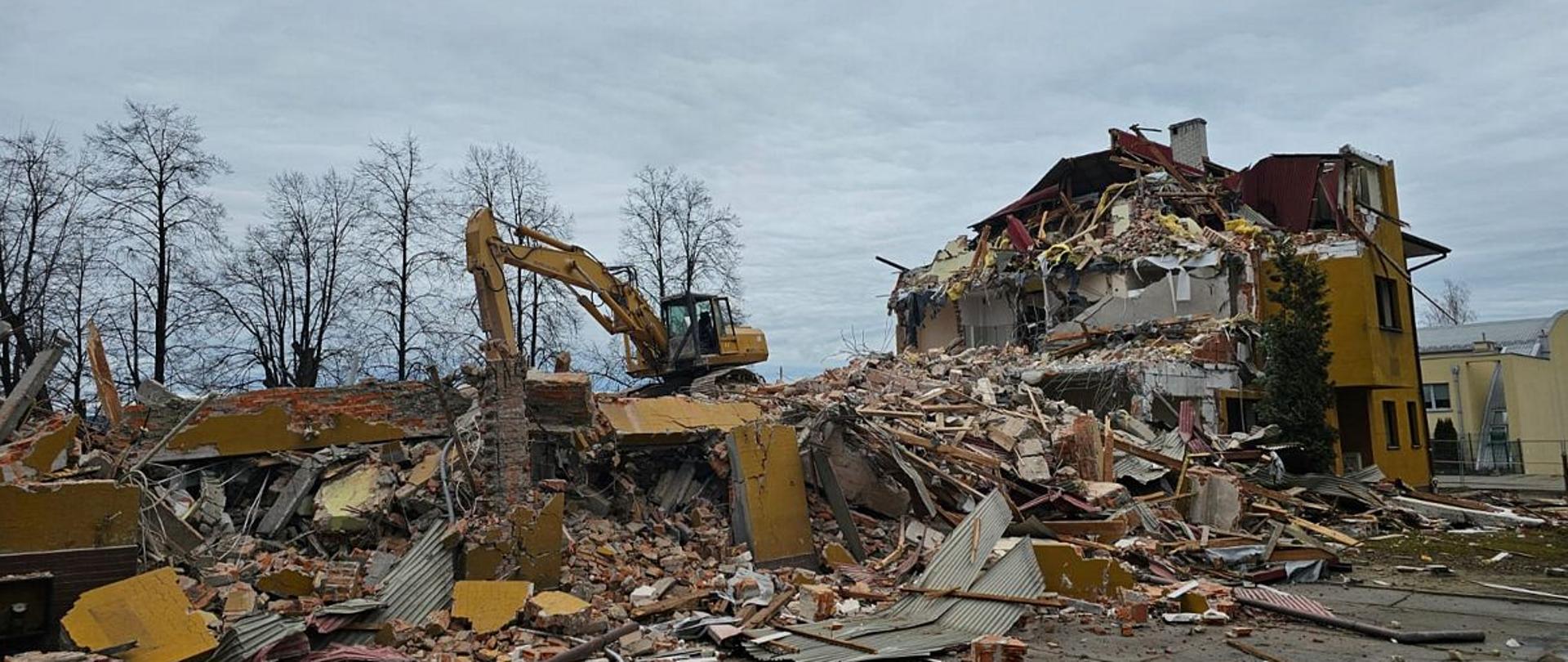 Rozbiórka budynku
