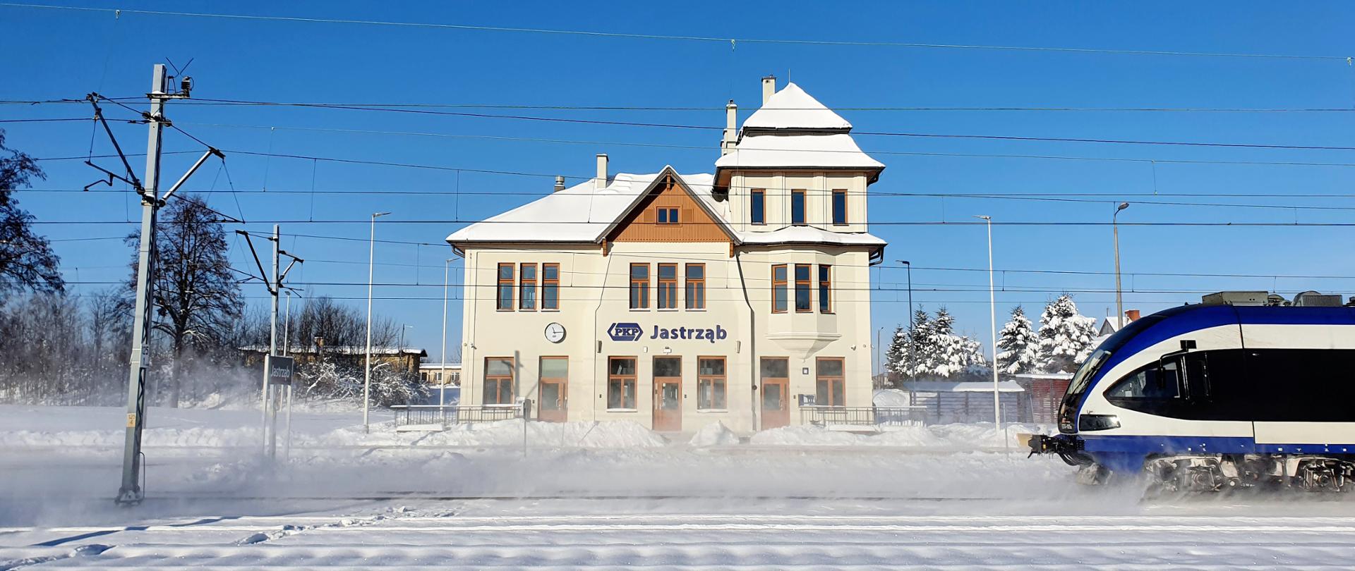 Dworzec Jastrząb otwarty dla podróżnych