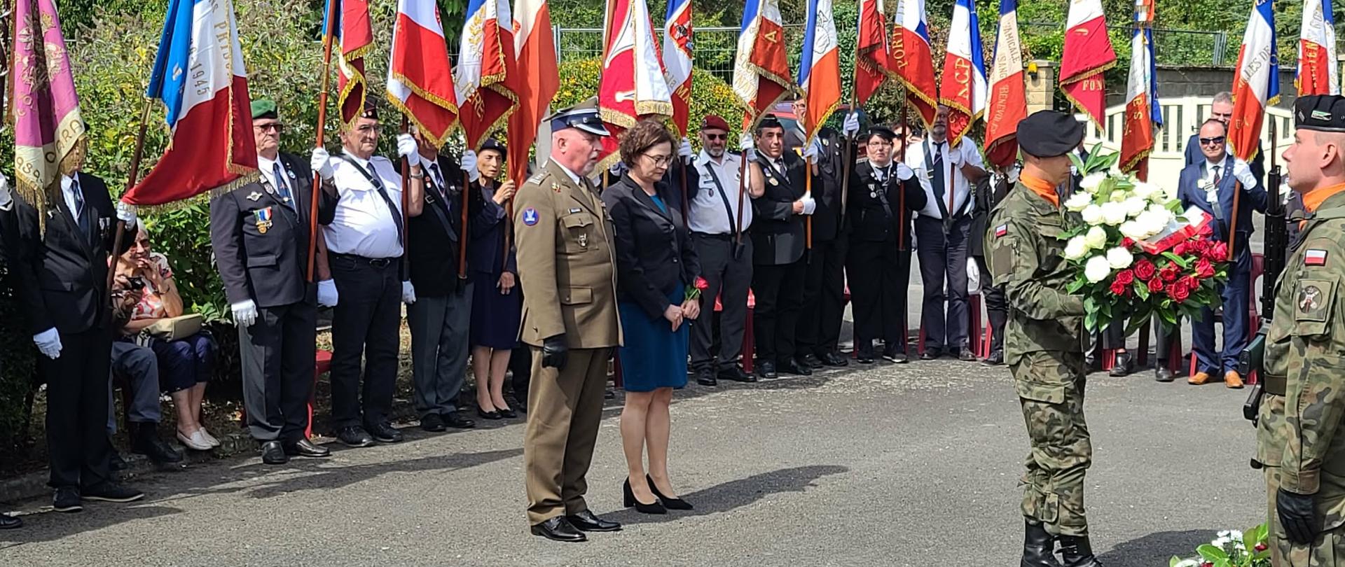 Uroczystości w Urville-Langannerie i Potigny