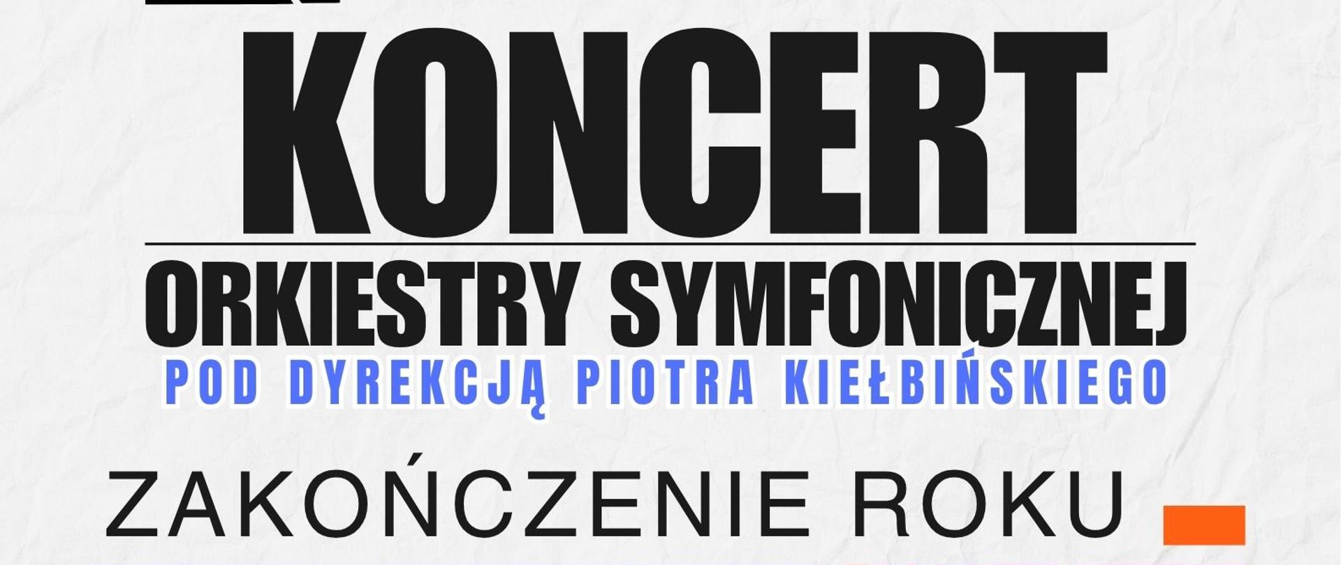Koncert z okazji zakończenia roku szkolnego 2024