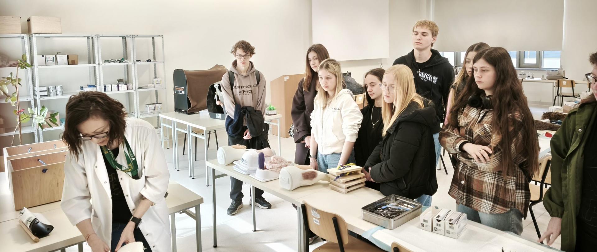 Klasy 5LT i 5 HTD na dniach otwartych Uniwersytetu Przyrodniczego w Lublinie