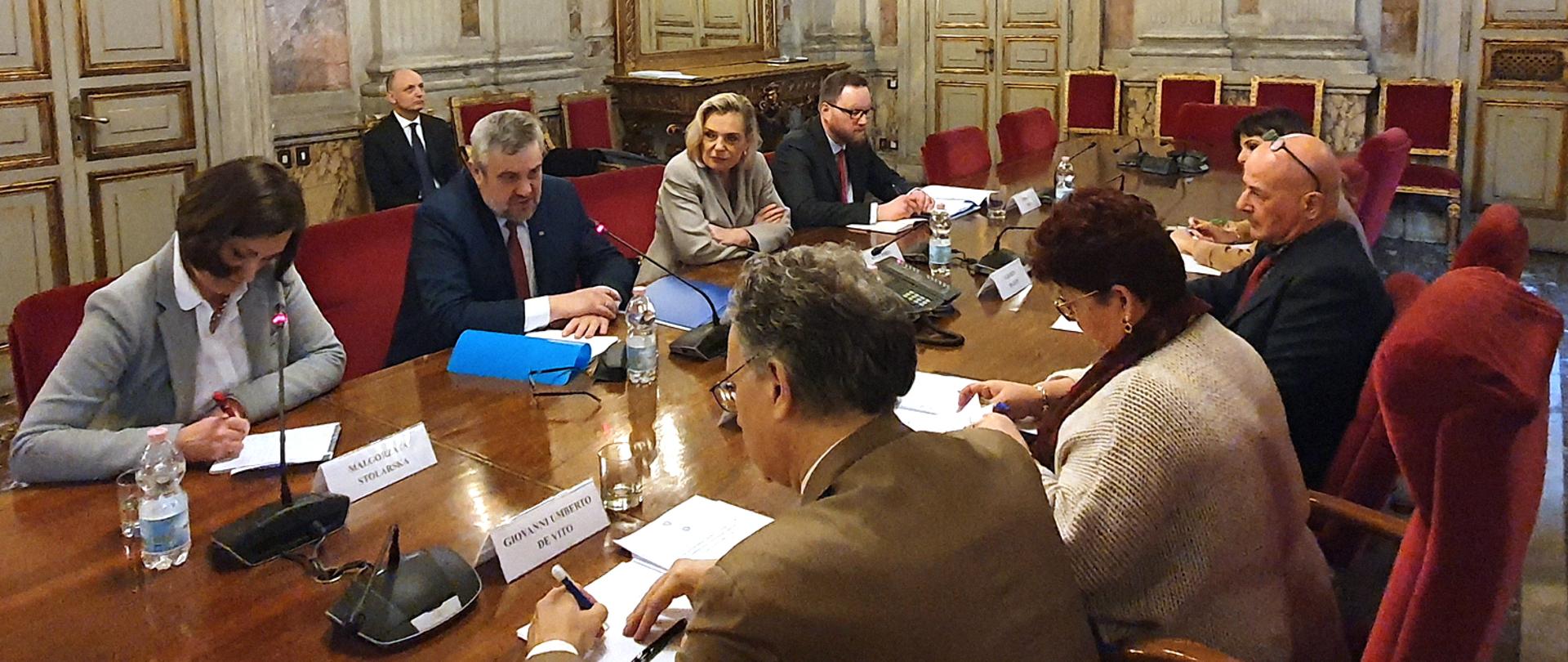 Spotkanie z Minister Polityki Rolnej, Żywnościowej, Leśnictwa i Turystyki Wiejskiej Republiki Włoskiej