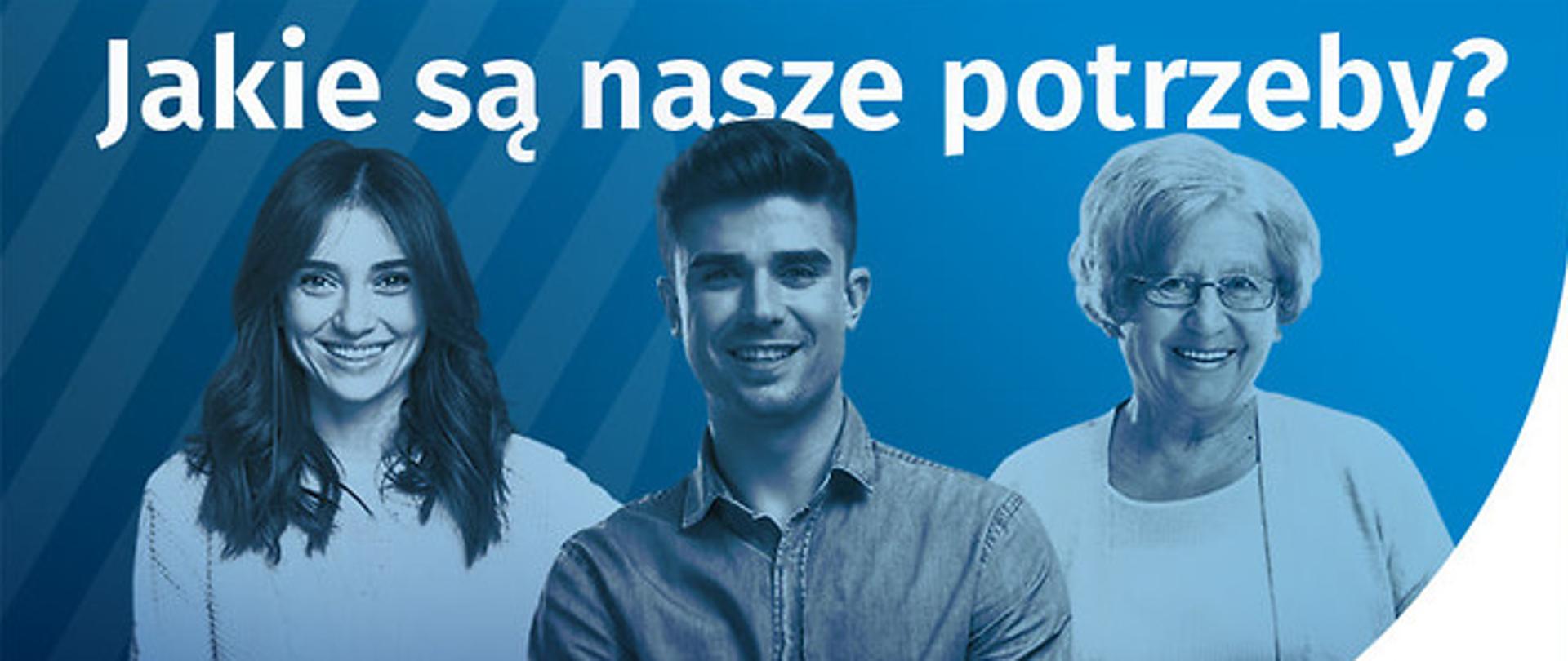 Baner GUS "Jakie są nasze potrzeby?"
