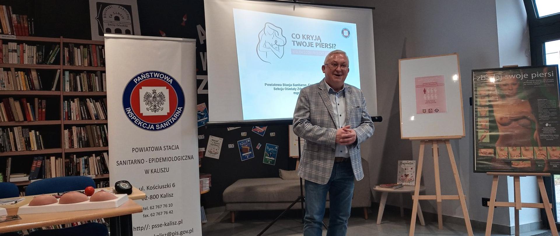  „Co kryją Twoje piersi?” szkolenie w Bibliotece Publicznej Gminy Żelazków 