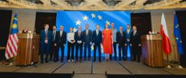 EU Ambassadors on stage