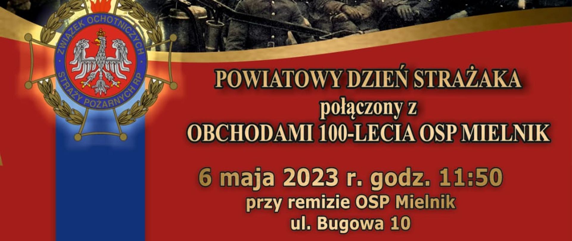 Zaproszenie na obchody Powiatowego Dnia Strażaka