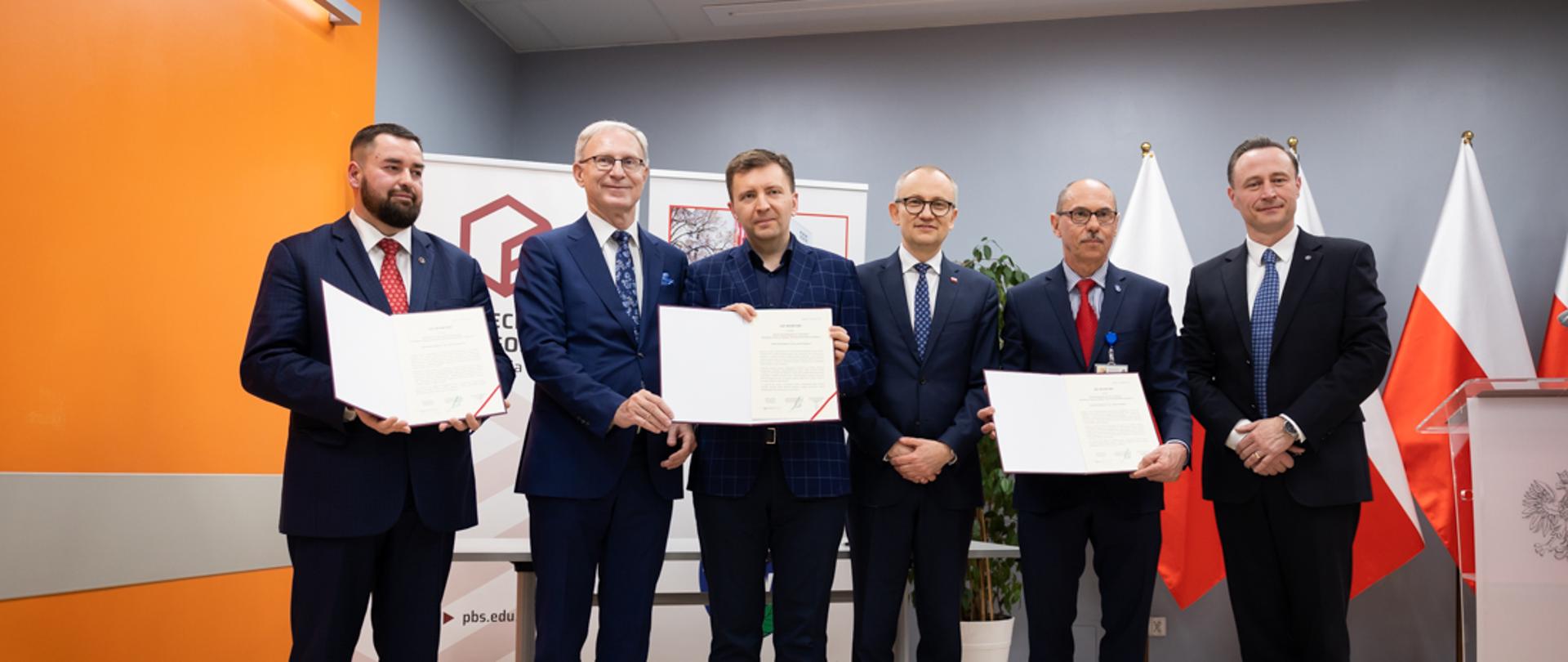 Uroczystość podpisania listu intencyjnego w Szpitalu MSWiA w Bydgoszczy