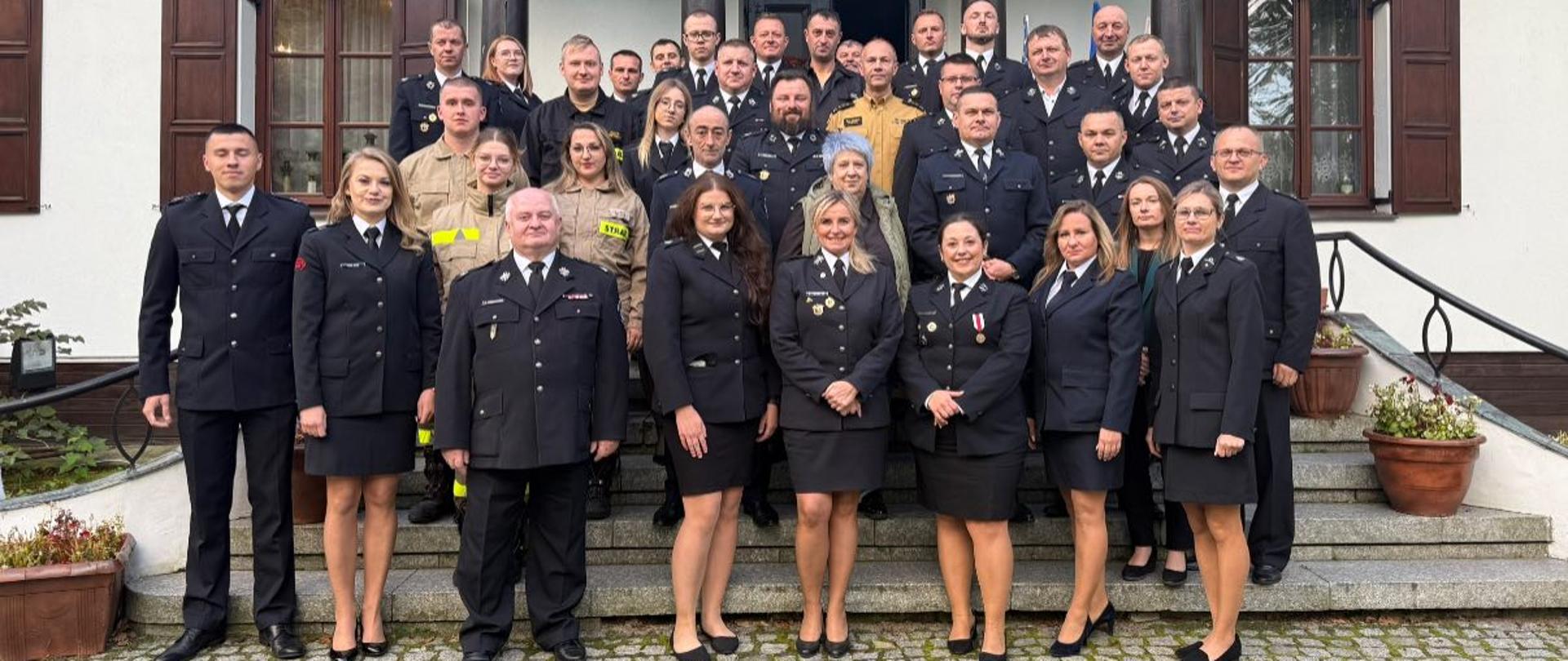 Spotkanie opiekunów Młodzieżowych Drużyn Pożarniczych powiatu siedleckiego. 
