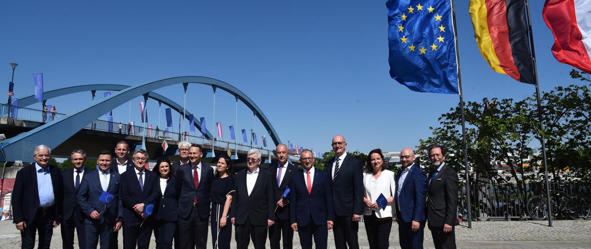 20 lat Polski w UE - uroczystości w Słubicach