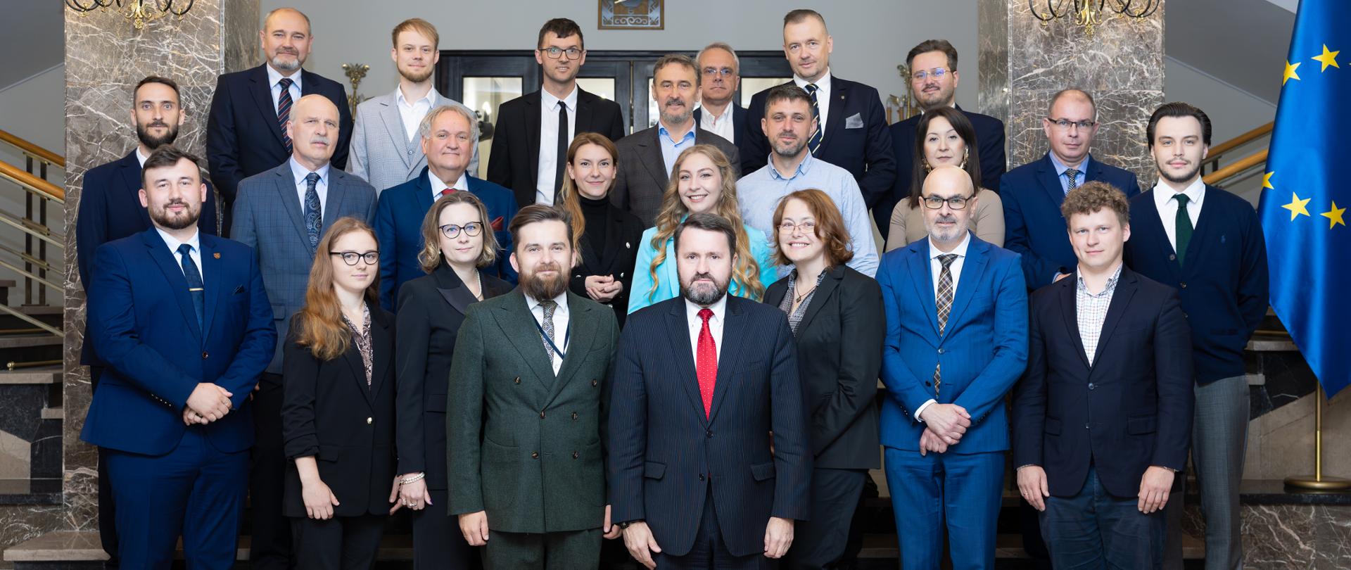 Deputy Minister Robert Kupiecki inaugurates new season of Regional Centres for International Debate (RCIDs)