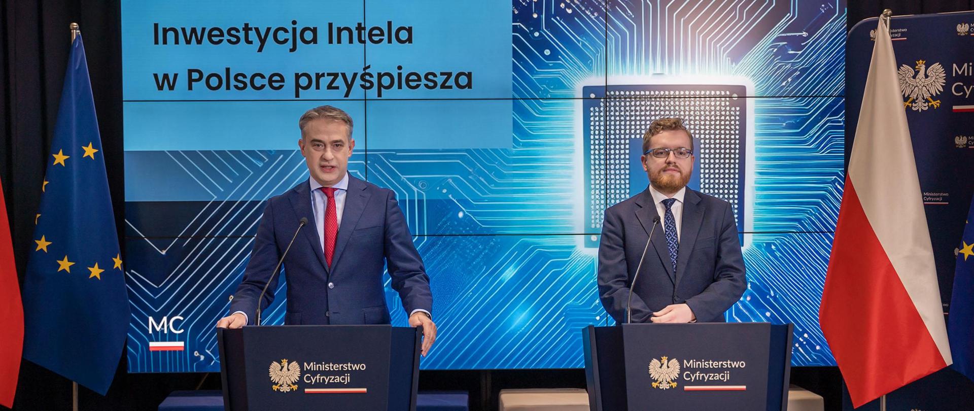 Konferencja Intel - slajder
