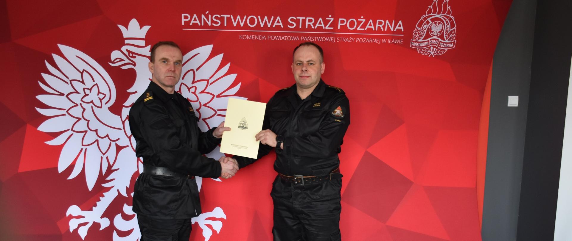 Wręczenie aktu mianowania 