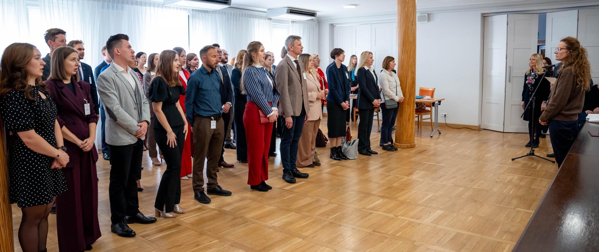 Zaprzysiężenie nowych tłumaczy przysięgłych