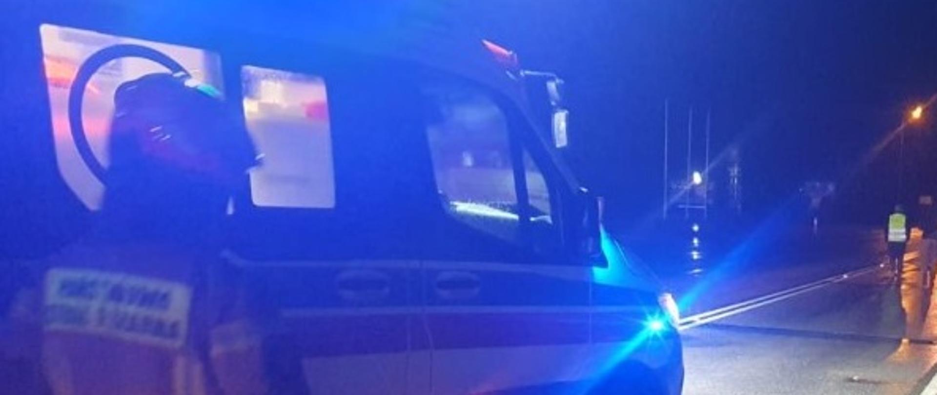 Śmiertelne potrącenie pieszego 