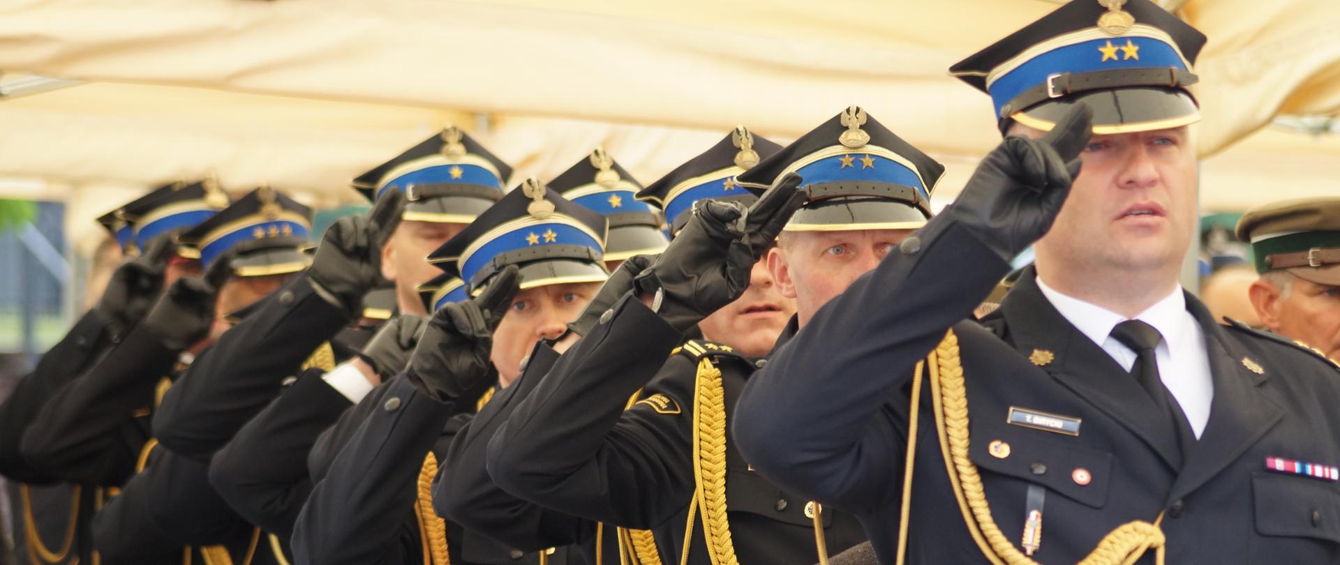 Wojewódzkie obchody Dnia Strażaka w Białymstoku.