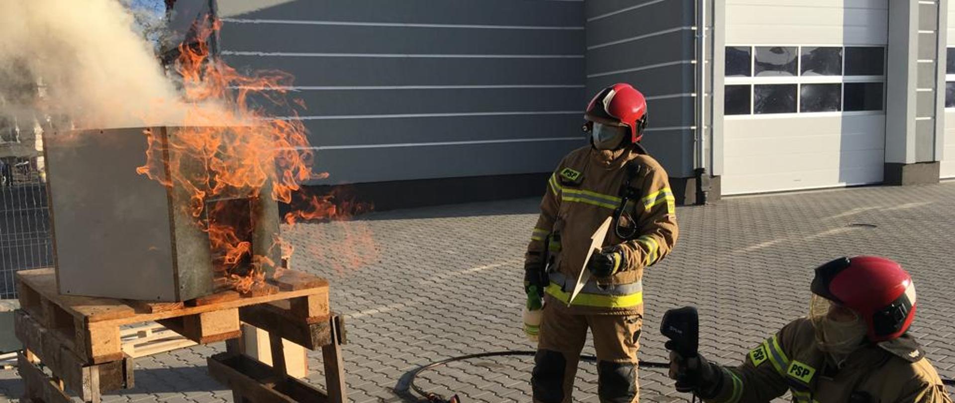 Szkolenie z zakresu gaszenia pożarów wewnętrznych