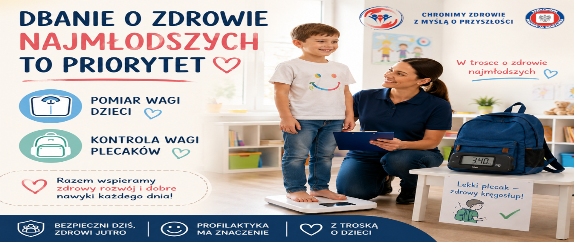 Dbanie o zdrowie najmłodszych to priorytet