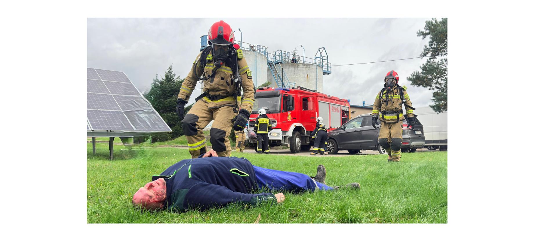 Ćwiczenia powiatowe „Oczyszczalnia 2025”