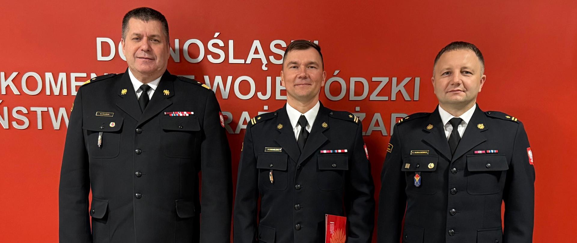 Zmiany kadrowe w Komendzie Powiatowej PSP w Trzebnicy 