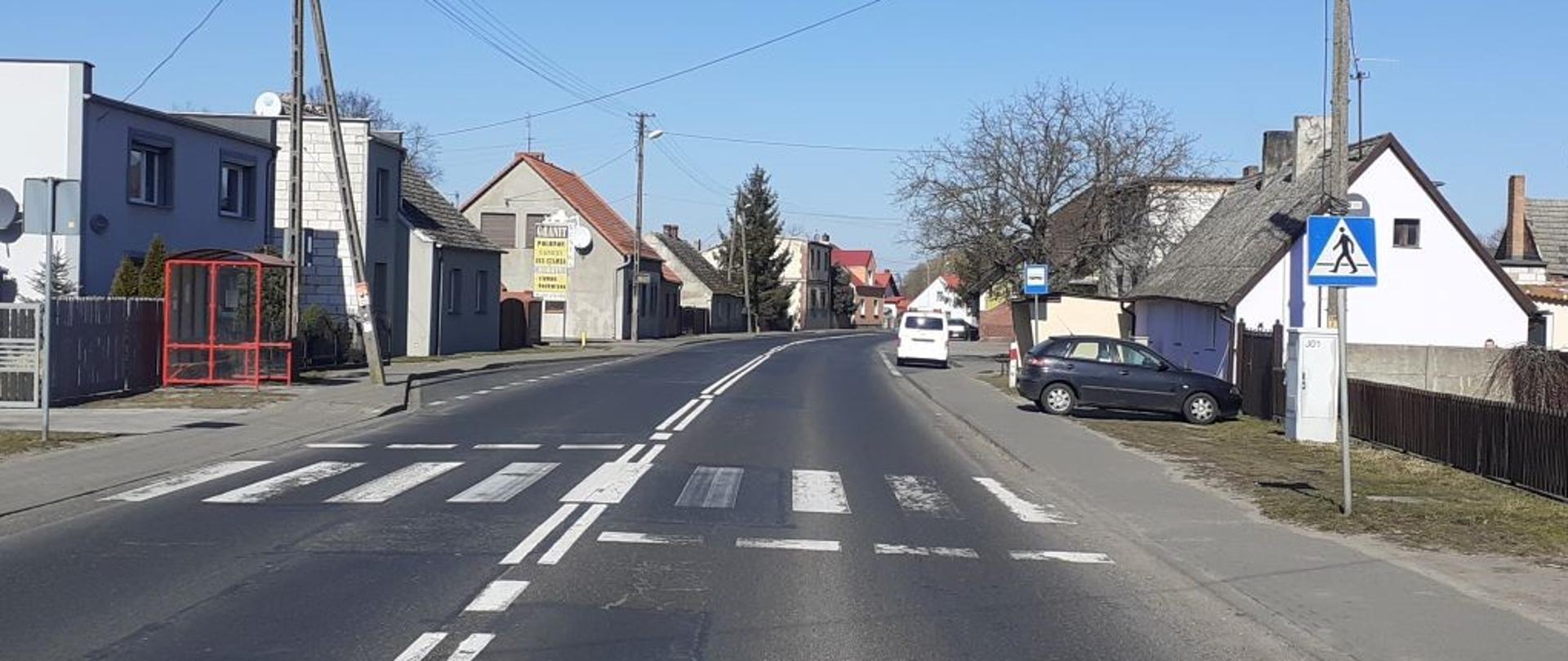 Droga krajowa nr 32 w miejscowości Żodyń