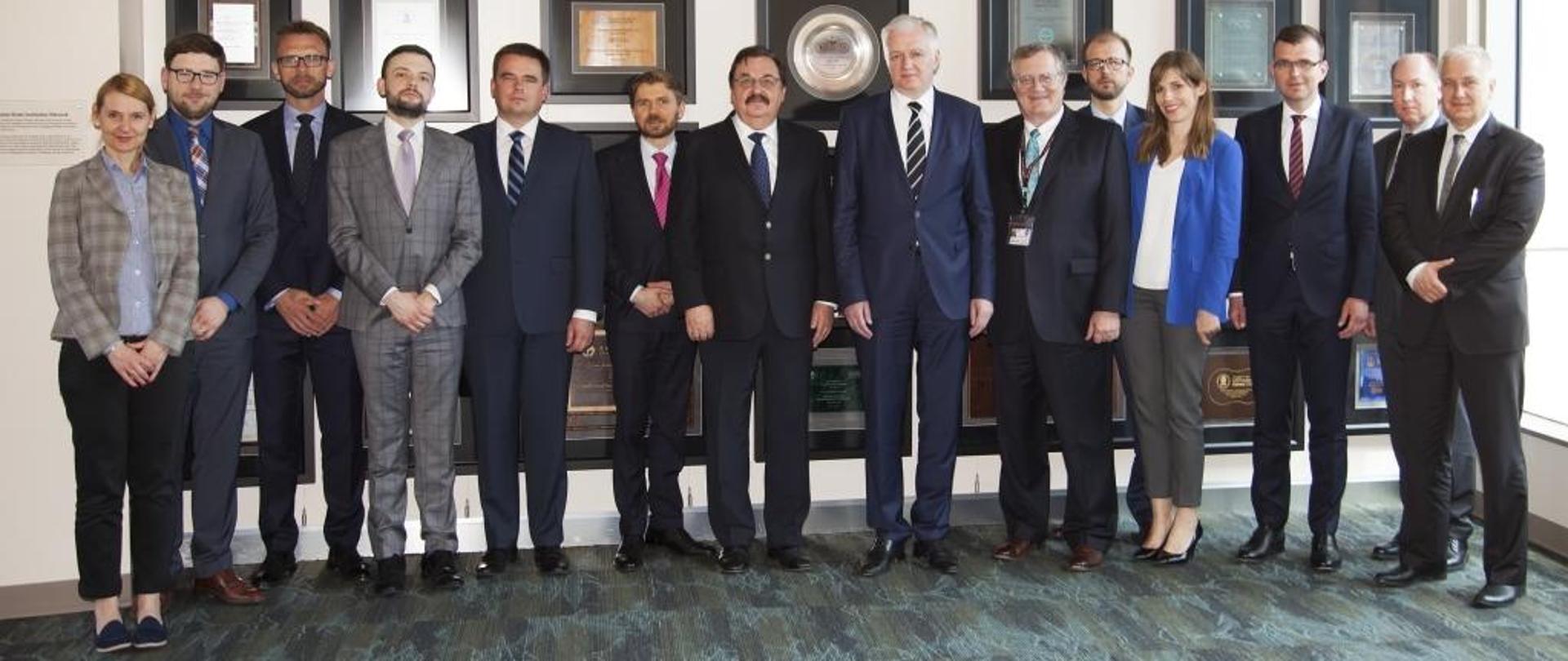 Jarosław Gowin w towarzystwie Onkologów z USA