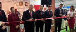 otwarcie targów Food & Service, przecięcie wstęgi 