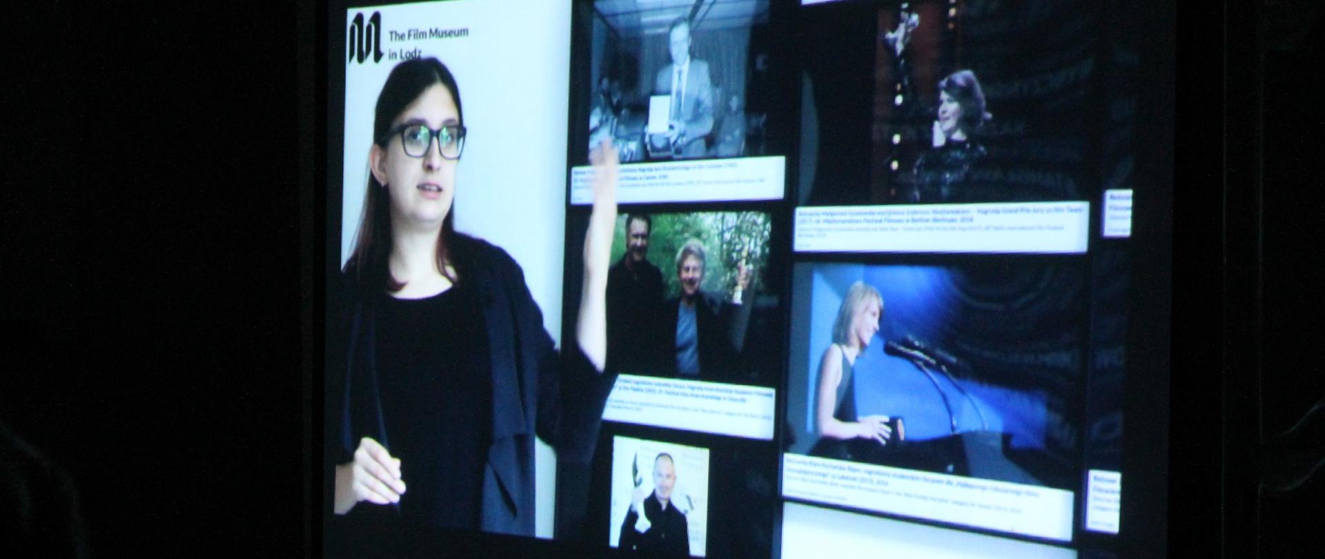 wizyta on- lina w Muzeum Kinematografii w Łodzi w ramach miesiąca kultury polskiej w Łodzi
