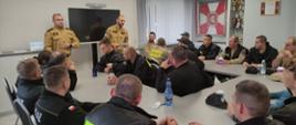 Zakończenie kursu dowódców OSP z terenu powiatu leskiego